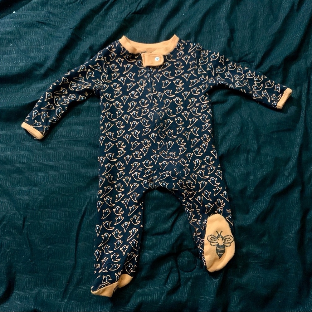 Burt’s bees baby Halloween newborn sleeper